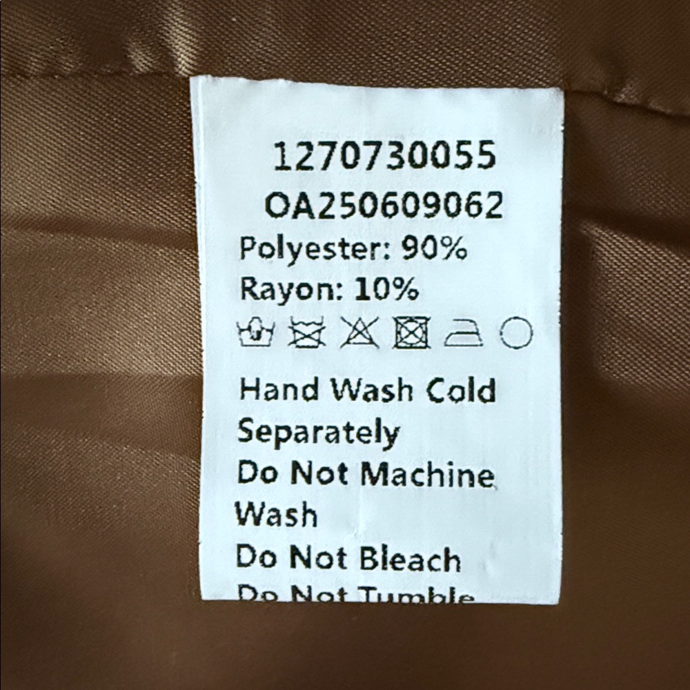 Commense Classic Brown Trench Coat - Picture 6 of 6